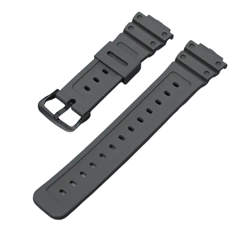 G-TUNE Grey Black Rubber Strap for G-Shock GA-110/DW-5600 Series Rubber Strap for G-Shock GA-110/DW-5600 Series