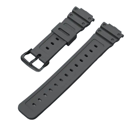 G-TUNE Grey Black Rubber Strap for G-Shock GA-110/DW-5600 Series Rubber Strap for G-Shock GA-110/DW-5600 Series