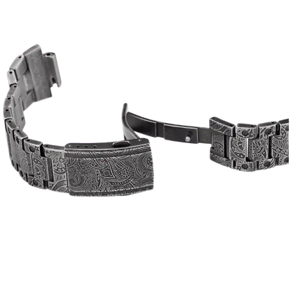 G-TUNE grey pattern / 5610mm Special Edition Paisley Steel Band Special Edition Paisley Steel Band