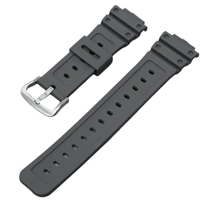 G-TUNE Grey Silver Rubber Strap for G-Shock GA-110/DW-5600 Series Rubber Strap for G-Shock GA-110/DW-5600 Series