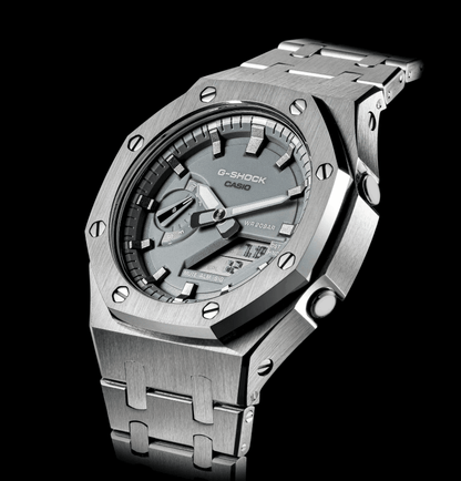 G-TUNE Grey Steel G-Shock Mod Grey Steel G-Shock Mod