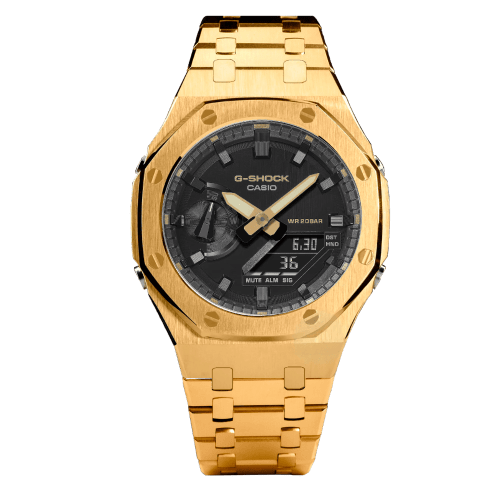 G-TUNE Premium Black & Gold G-Shock Mod Premium Black & Gold G-Shock Mod