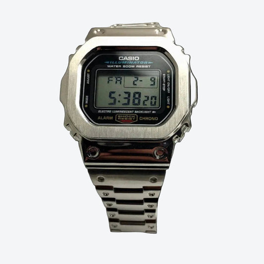 G-TUNE Silver Square Mod G-Shock Silver Square Mod G-Shock