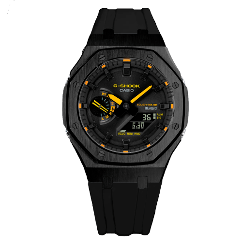 G-TUNE Special Edition Black & Yellow G-Shock Mod Special Edition Black & Yellow G-Shock Mod
