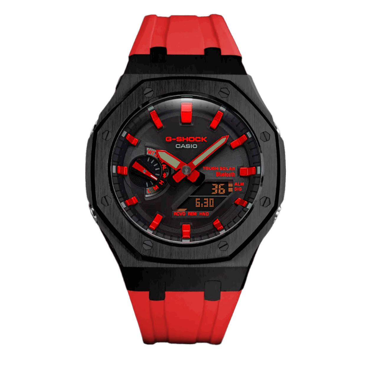 G-TUNE Special Edition Red & Black G-Shock Mod Special Edition Red & Black G-Shock Mod