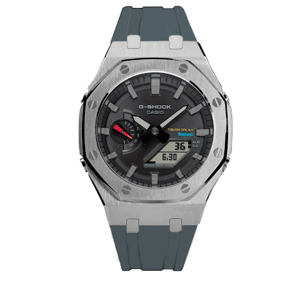 G-TUNE Special Edition Silver & Grey G-Shock Mod Special Edition Silver & Grey G-Shock Mod