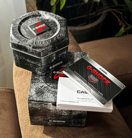 G-TUNE Special Edition Silver & White G-Shock Mod Special Edition Silver & White G-Shock Mod