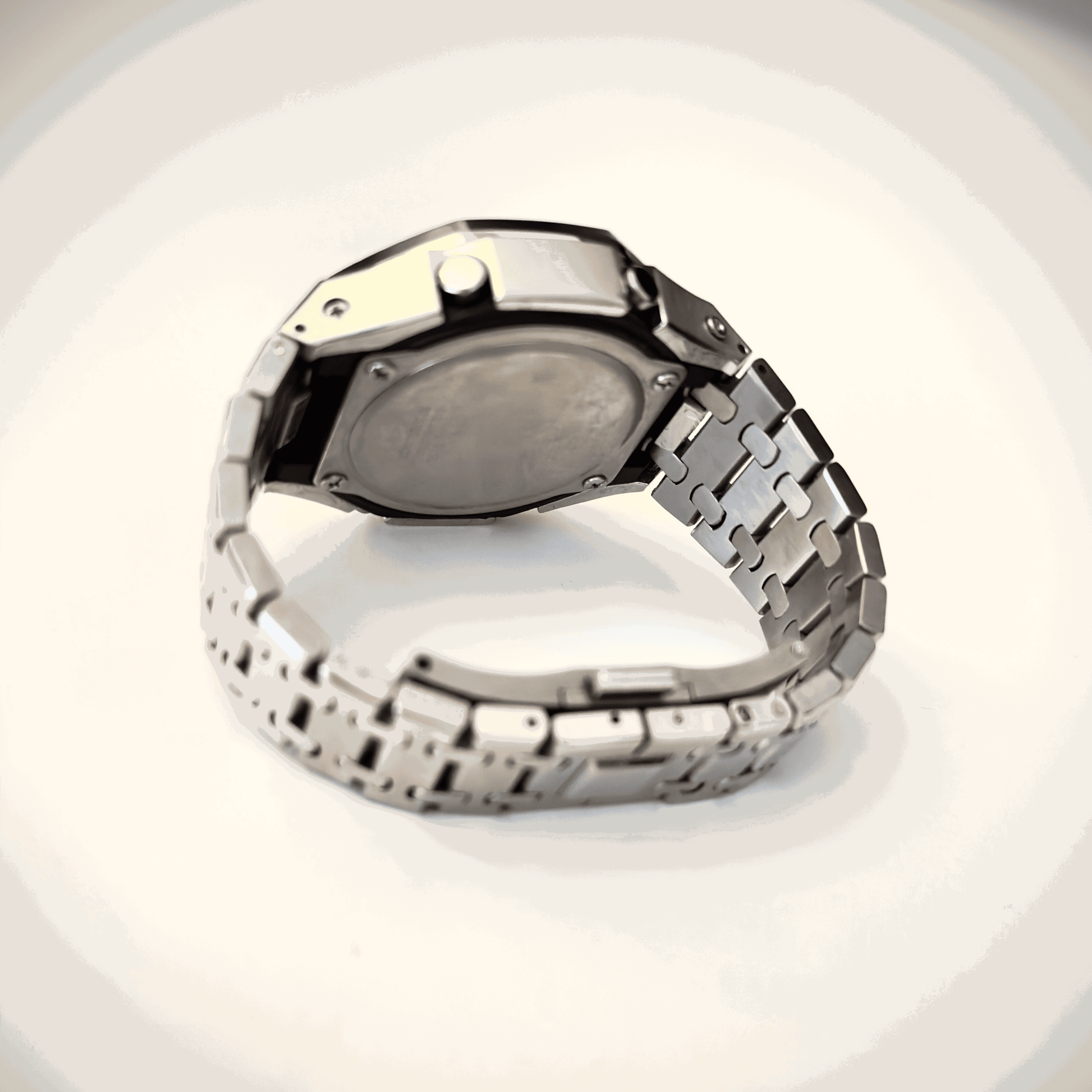 G-TUNE Special Edition Silver & White G-Shock Mod Special Edition Silver & White G-Shock Mod