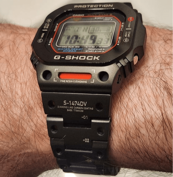 G-TUNE Special Edition Titanium Red Square G-Shock Mod Special Edition Titanium Red Square G-Shock Mod