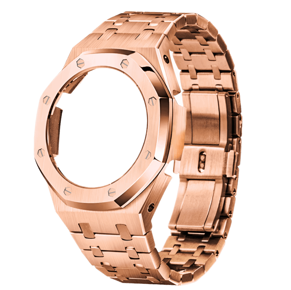 G-TUNE Steel Rose Gold Bands for Watch Bands for Watch