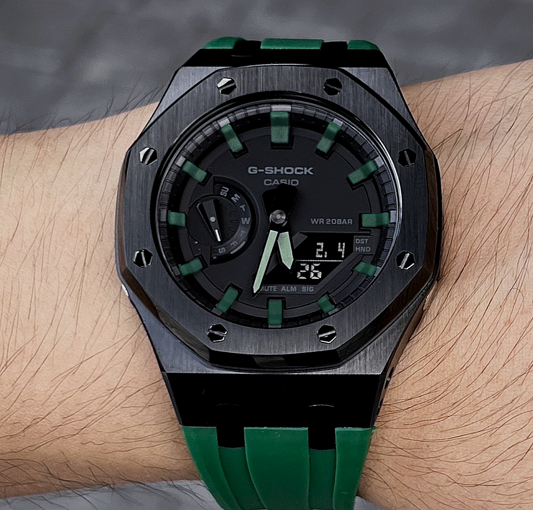 Green & Black G-Shock Mod