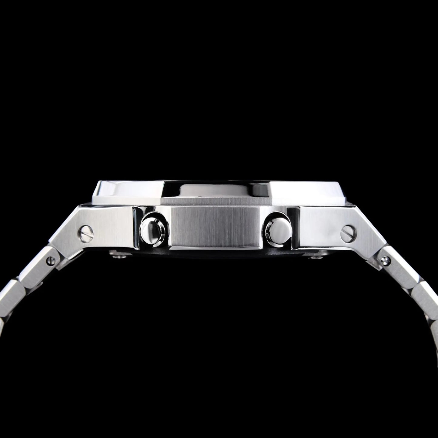 [Exclusive] Green Waffle & Silver Solar G-Shock Mod